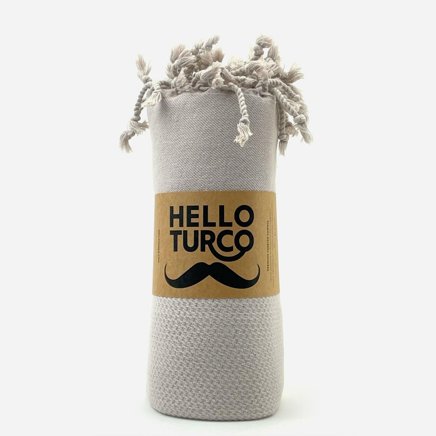 Beige Stonewashed Hammam Towel – Thick, Soft & Sustainably Crafted