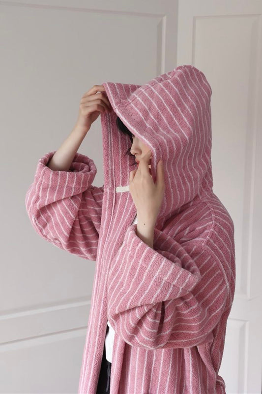 Retro Organic Bathrobe