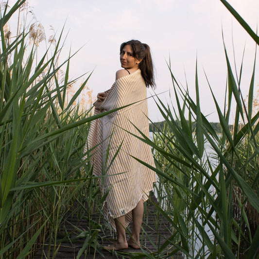 Soni Dynamic Hammam Towel – Lightweight, Quick-Dry & Sport-Ready